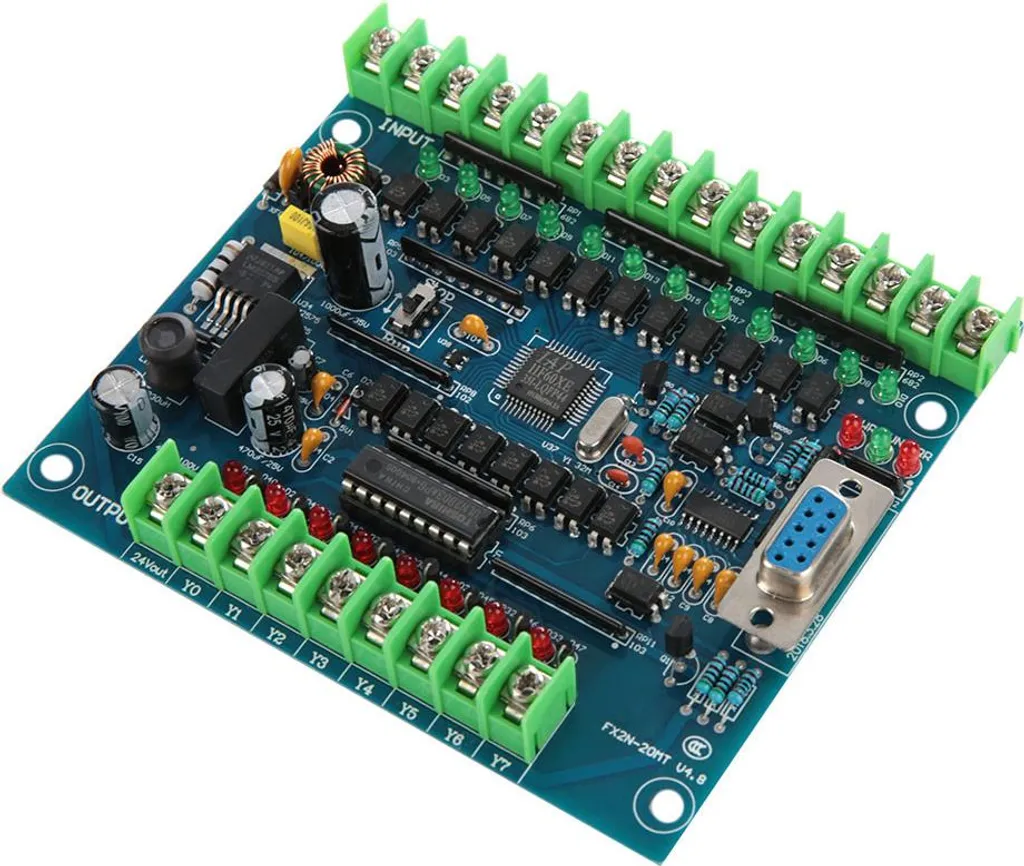 Automate Programmable Industriel 24V FX2N-20MT à Sorties Transistors 0.5A - 11
