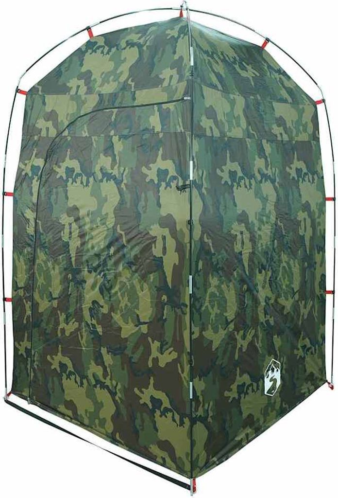 vidaXL Duschzelt Camouflage Wasserfest Produktbild 7