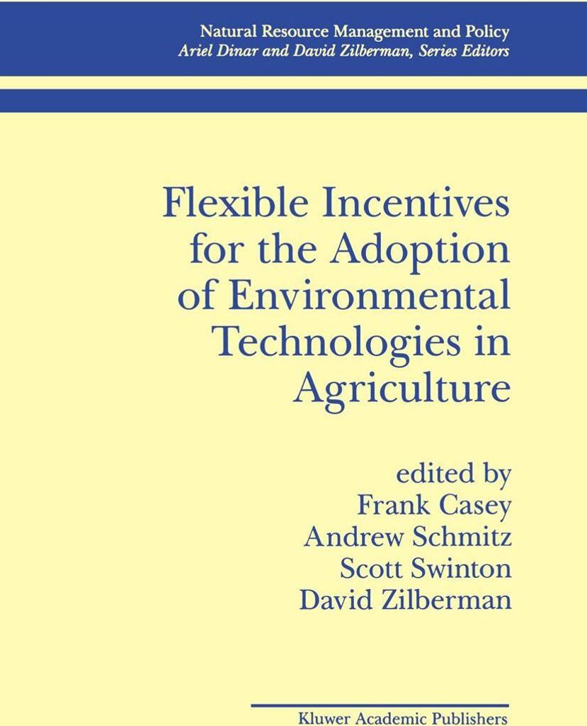 Flexible Incentives for the Adoption of Environmental Technologies in Agriculture