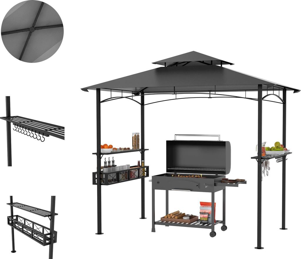 XINZI Grillpavillon BBQ-Pavillon Stahl Grill Pavillon Produktbild 