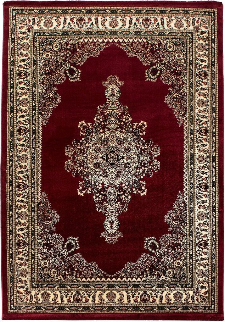 Orient Teppich Martina Läufer, Farbe: Rot, Größe:80x150 cm
