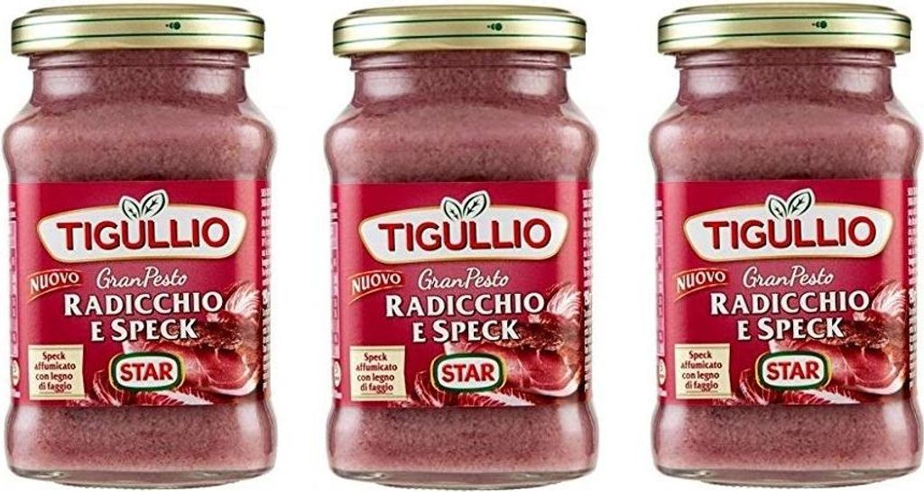 3x Star Tigullio GranPesto Pesto Radiccio e speck 190 g Produktbild 