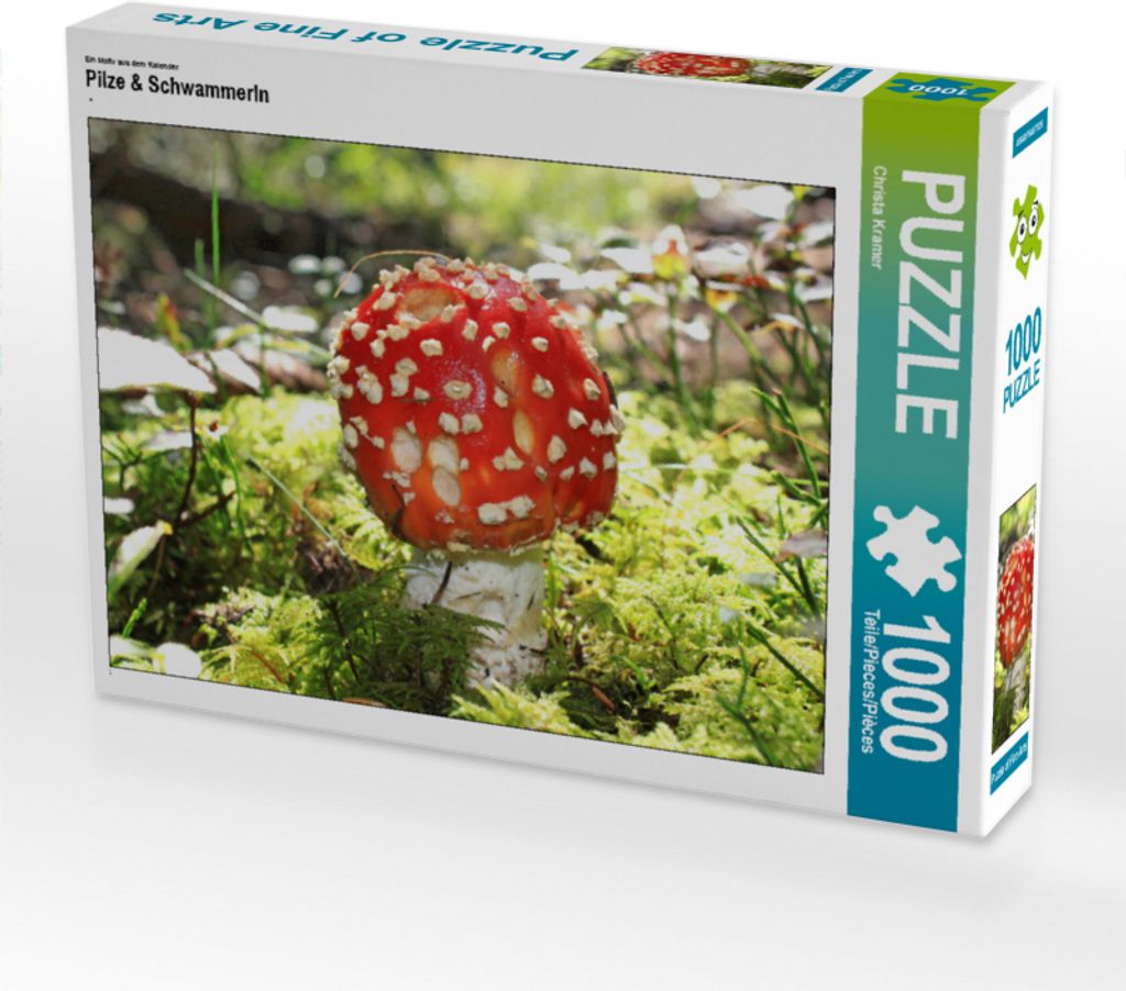CALVENDO Puzzle Ein Motiv aus dem Kalender Pilze & Schwammerln | 1000 Teile Lege-Größe 64x48cm Foto-Puzzle für glückliche Stunden