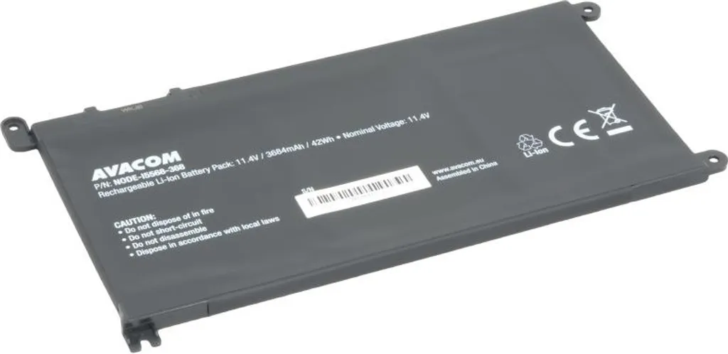 Ricambio Batteria Dell WDX0R Avacom 42Wh | Per Inspiron 13 5368 e 15 5568
