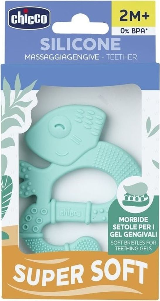 Chicco Supersoft Iguana Teether 2M+
