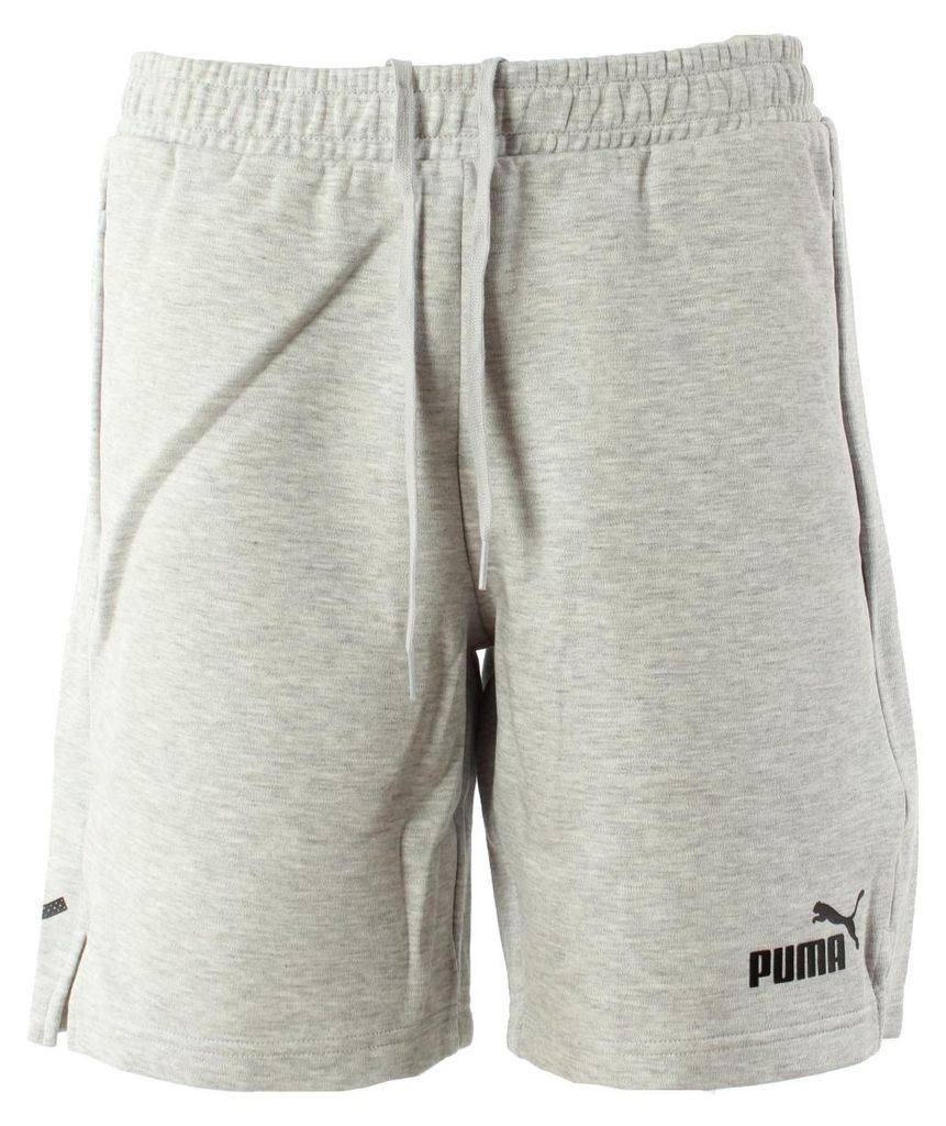 Puma Shorts TeamFINAL grau Größe S