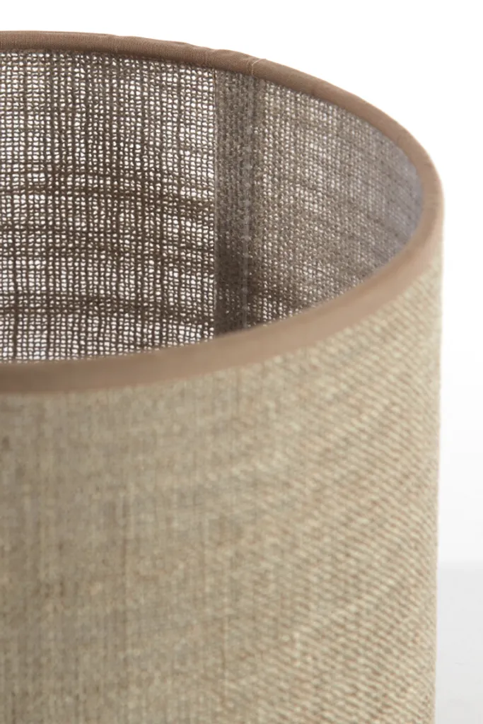 Abat-jour Marron Ø 25 cm - Solution pour Éclairage Trop Éblouissant
