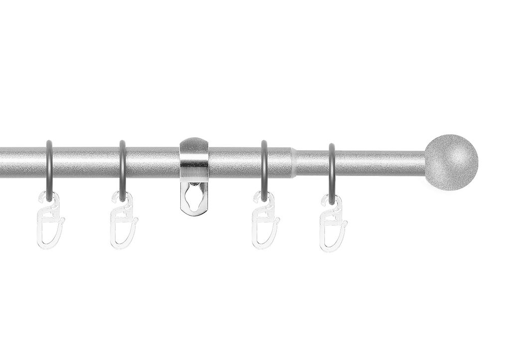 Dekobase® Ausziehbare Gardinenstange 16/19 mm Ø Siri 