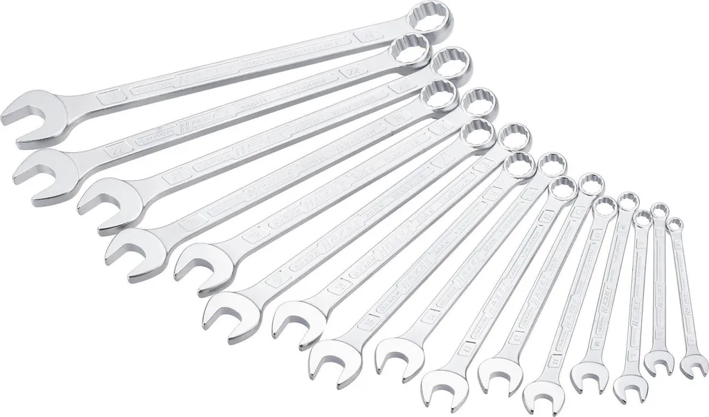 Lot de clés mixtes 7-24 mm HAZET 600SPC/16 pour garage et atelier