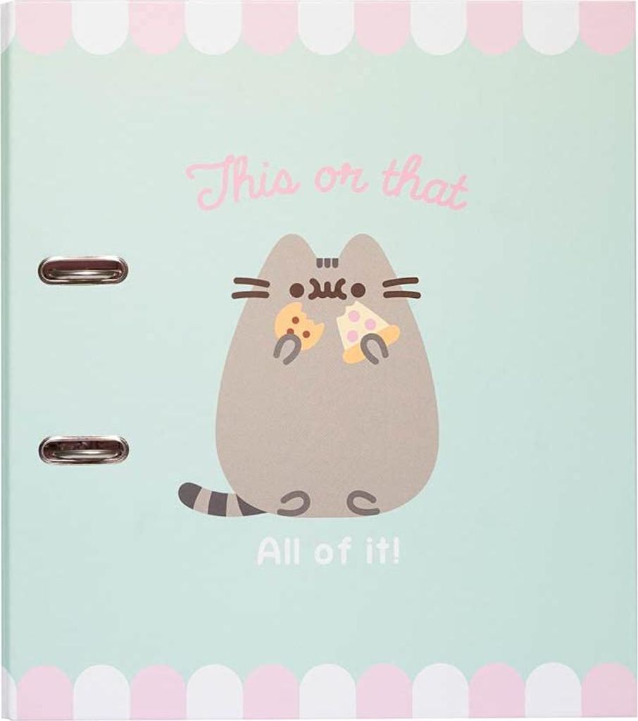 Grupo Erik - A4 Ordner Rosa - Pusheen Foodie Collection Ringbuchordner mit Hebelmechanik