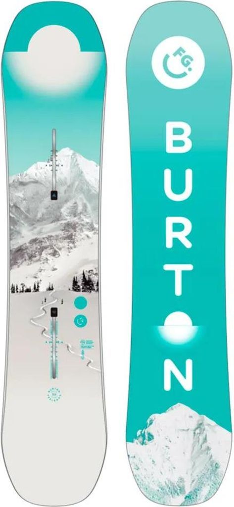 Burton Feelgood Smalls Junior-snowboard Grün 140 Jungen,Mädchen Grün 140