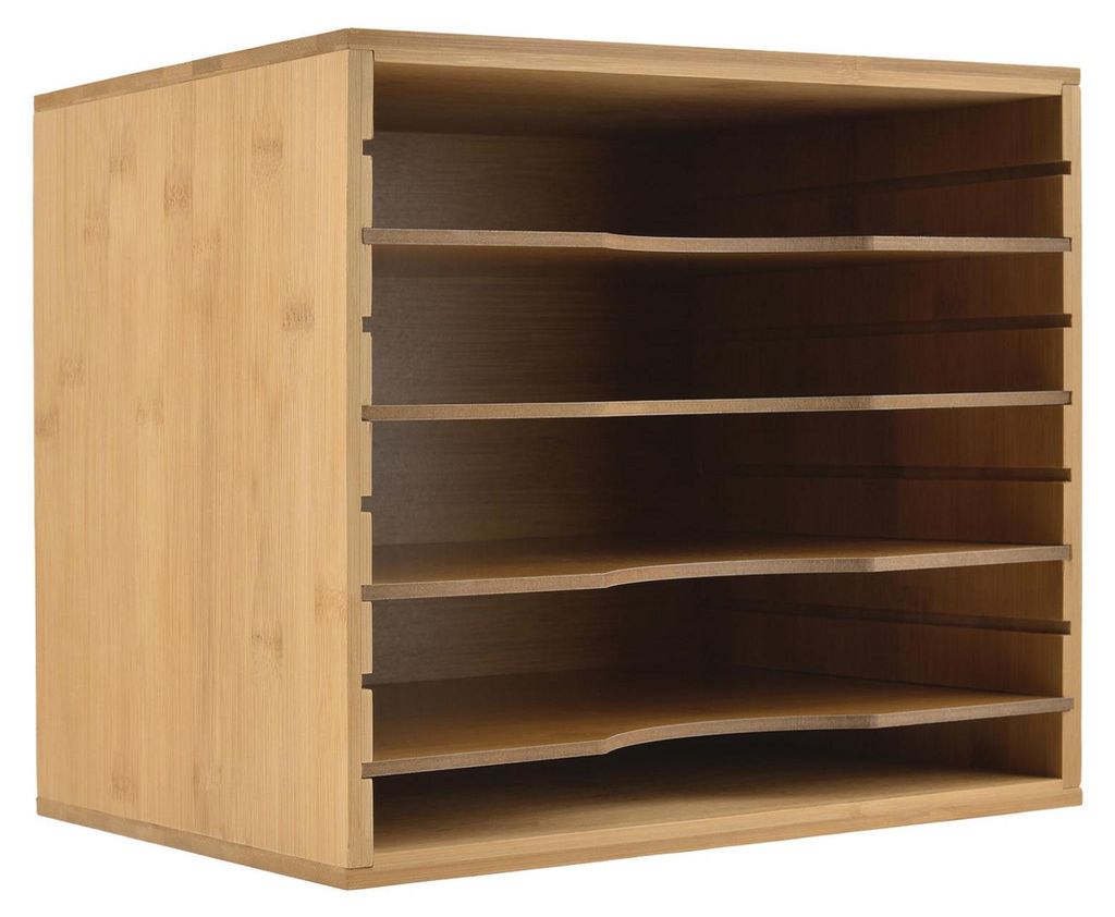 Dimono Bambus Schreibtisch Organizer & Büro Produktbild 