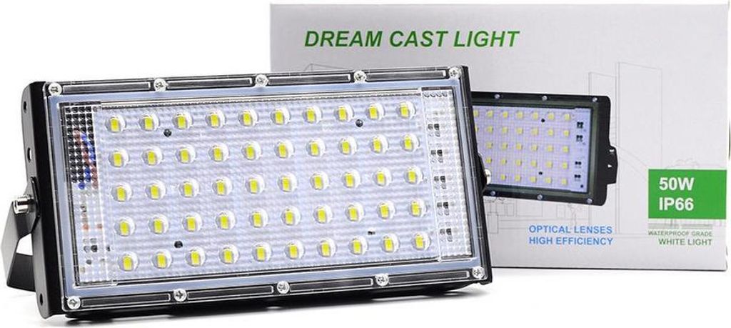 50W RGB LED reflektor – venkovní IP66 vodotěsný, Obrázek produktu 