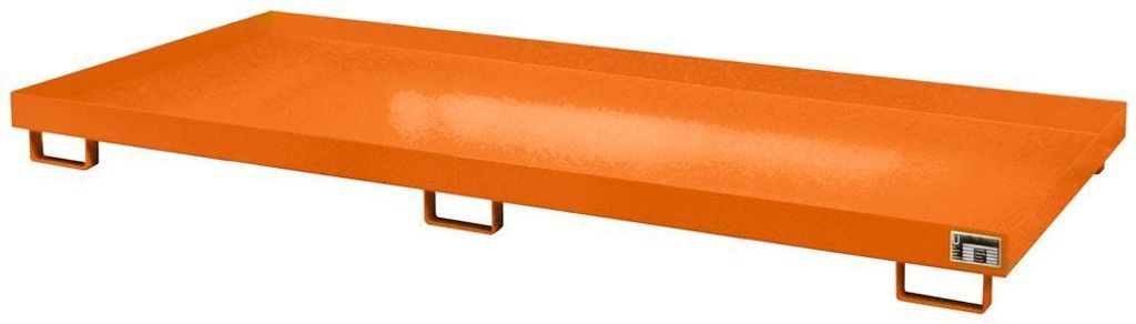 Bauer Regalwanne RW 3300-1, lackiert, Gelborange
