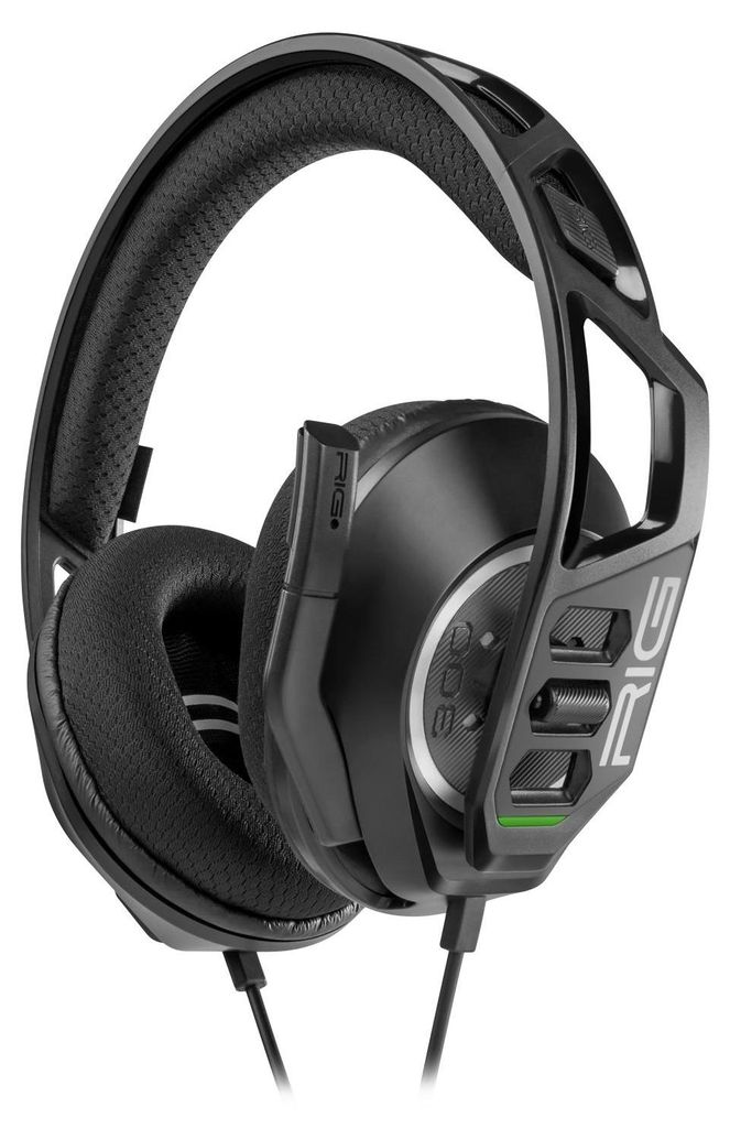 NACON RIG 300 PRO HX, Kabelgebunden, Gaming, 20 - 20000 Hz, 233 g, Kopfhörer, Schwarz