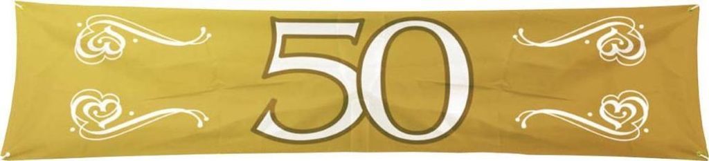 Lovely 50 years Banner 1,8m x 40cm