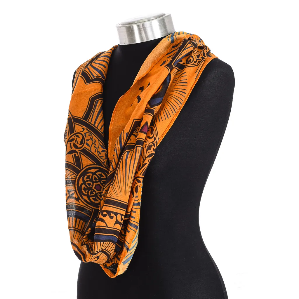 Buff Stampato Collo Infinito 114000 Donna