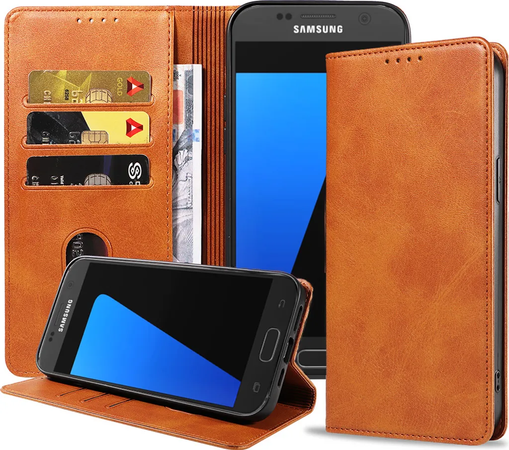Custodia Samsung S7 Edge Antiurto Marrone | Smartphonica Pelle