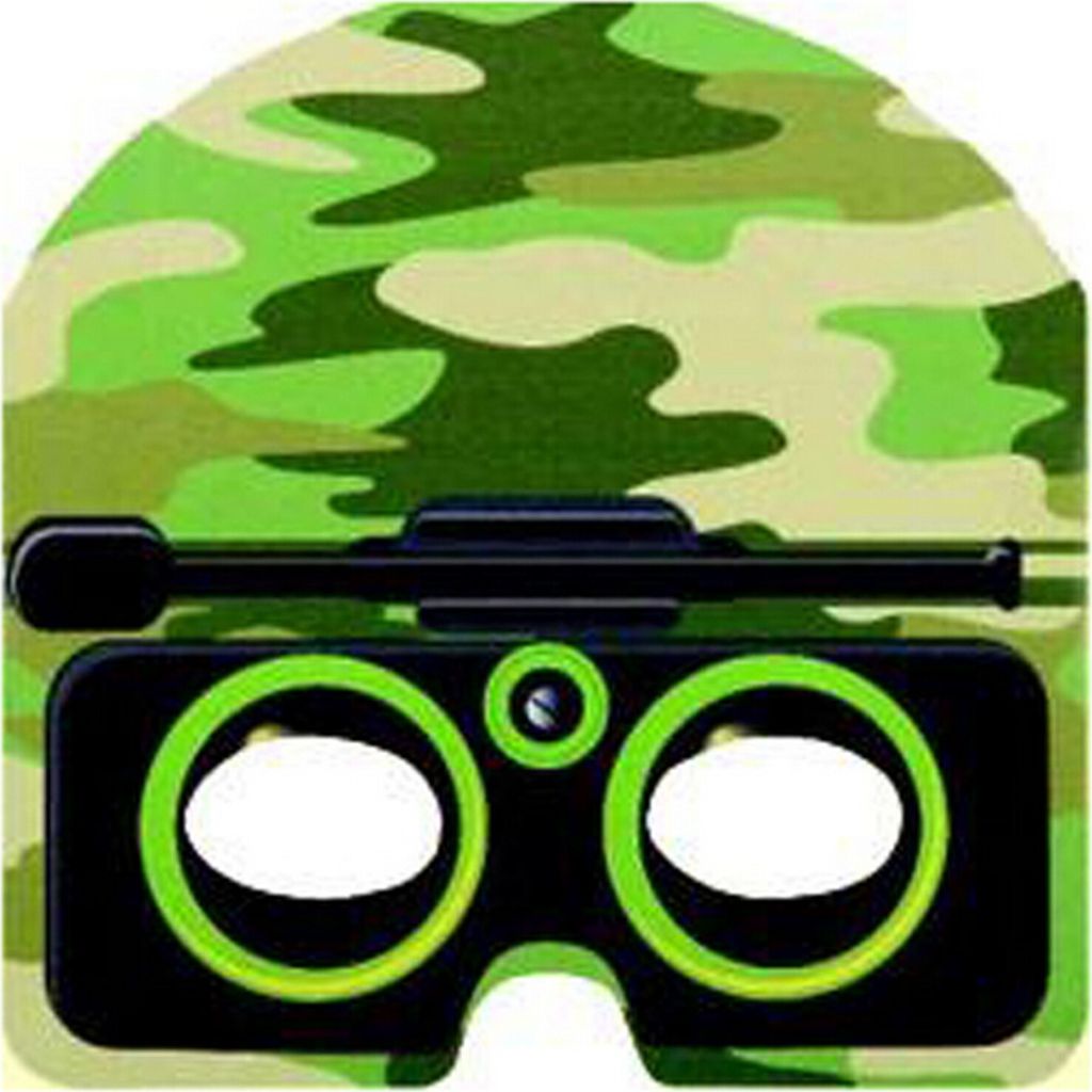 Unique Party Militärische Tarngesichtsmasken (8er Pack) SG15357 (Einheitsgröße) (Grün)