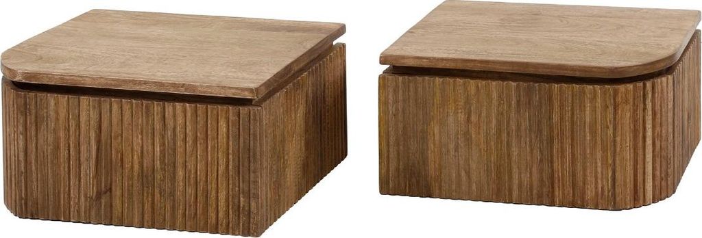 AnLi Style Nachtkastje Wave L+R set/2