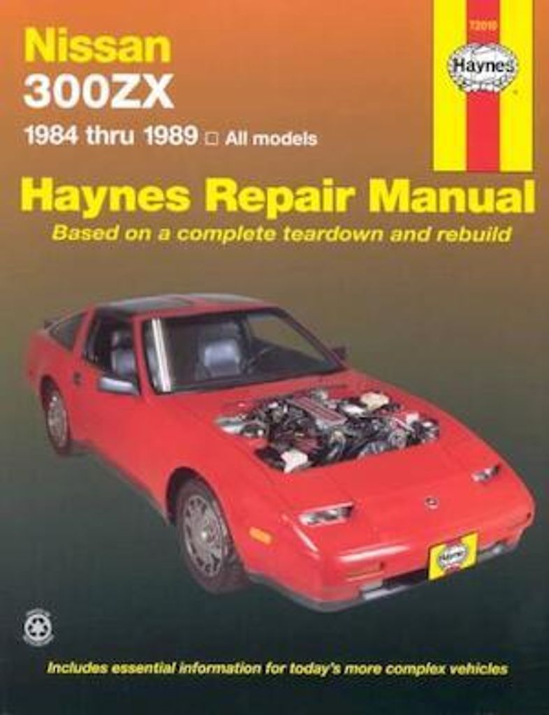 Nissan 300ZX (1984-1989) models inc. Turbo, 2seater & 2 + 2 V6 engine Haynes Repair Manual (USA)