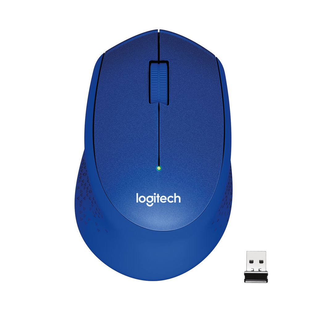 Logitech M330 Silent Plus blau