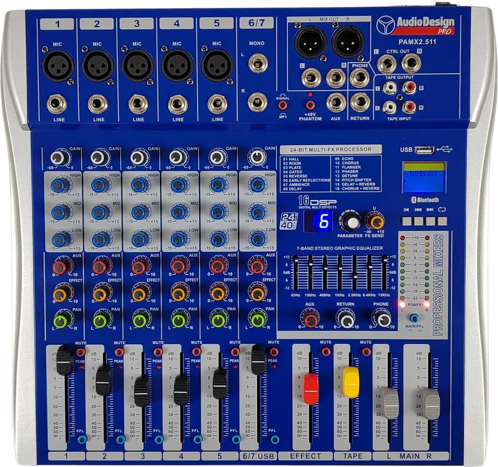 AudioDesign PAMX2.511 Immagine del prodotto 