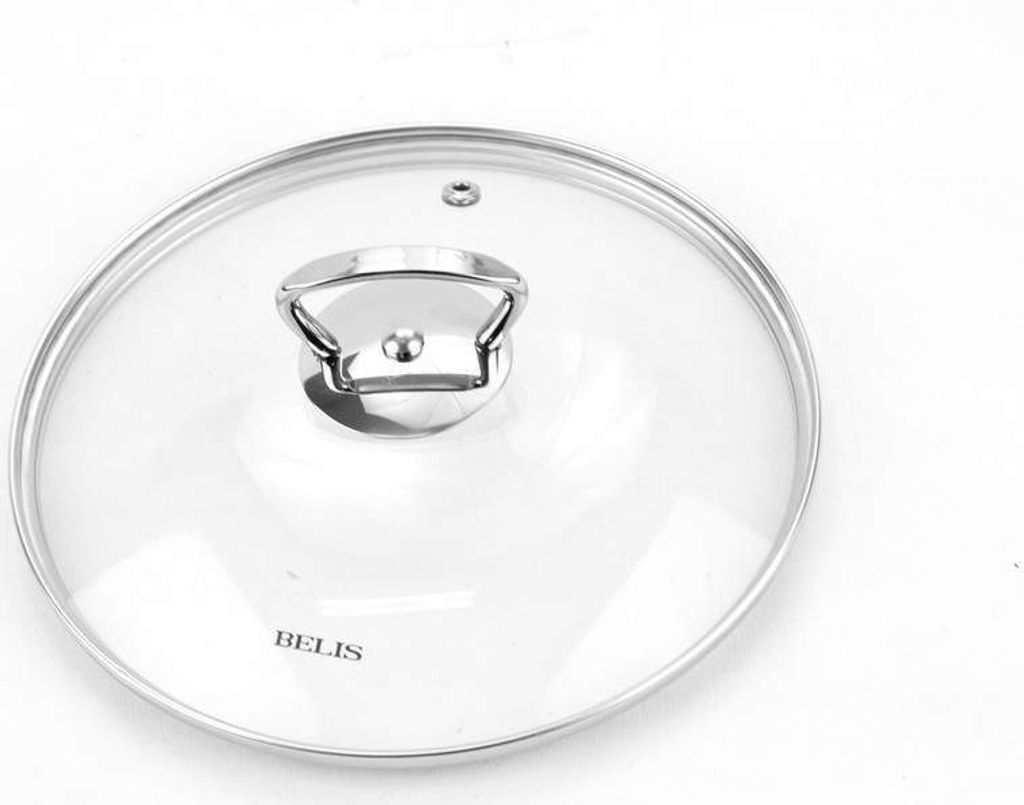 Glasdeckel mit Edelstahlgriff 16 cm Topf- und Pfannendeckel