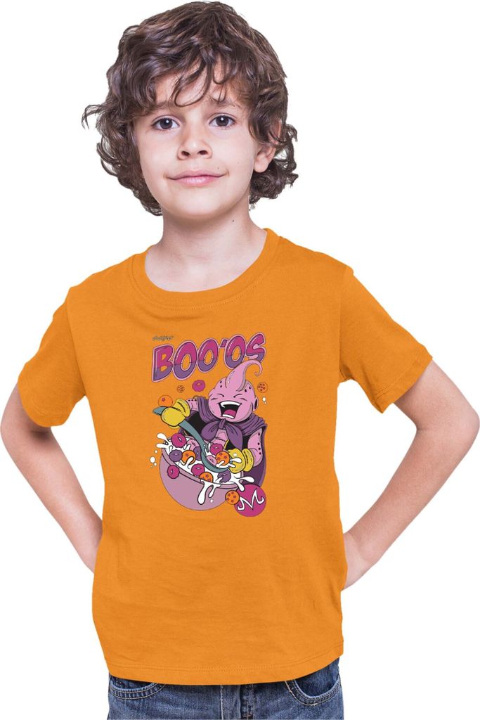 Kinder T-Shirt Dragon Anime Manga Ball Z Majin Boo 03, 3-4 Jahr - 104 / Orange
