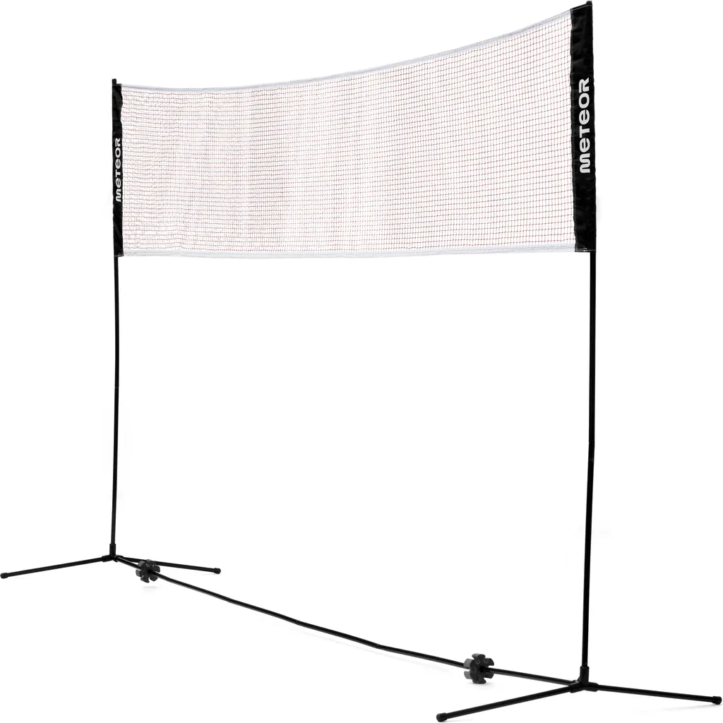 Filet de badminton avec support réglable 155cm et sac de transport