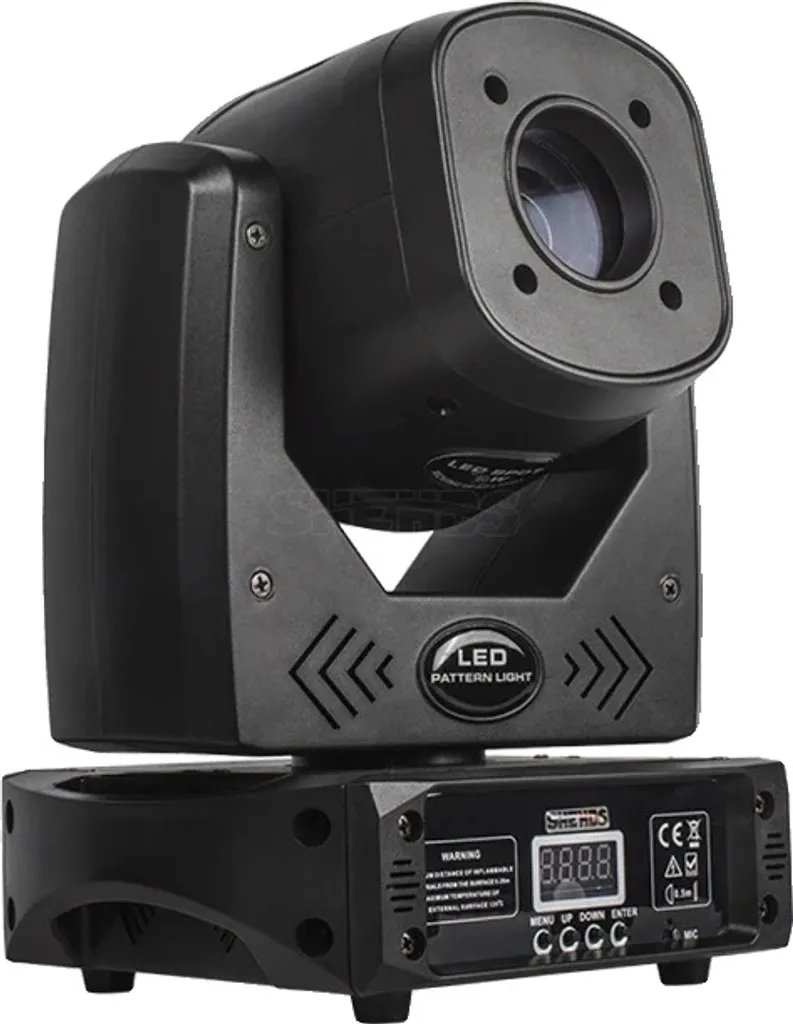 Projecteur de Scène Lyre LED 80W pour Soirée Éclairage Dynamique DJ