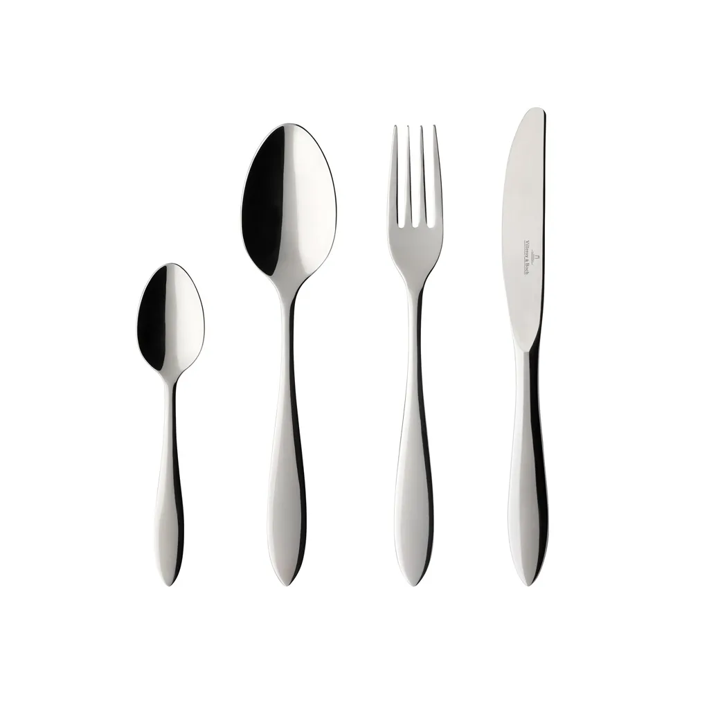 Villeroy & Boch Arthur 24 Pezzi: Set Posate Acciaio Inox 12-6373-9037