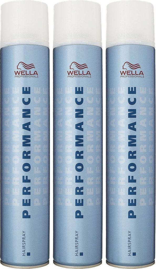 Wella Performance Lakier do włosów 3 x 500 ml - Zestaw Zdjęcie produktu 