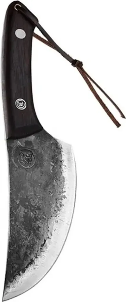 Couteau Nagaoka inox KP27649 avec manche marron antidérapant et robuste