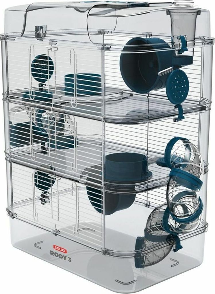 ZOLUX Rody3 Trio blue - käfig für nagetiere Produktbild 