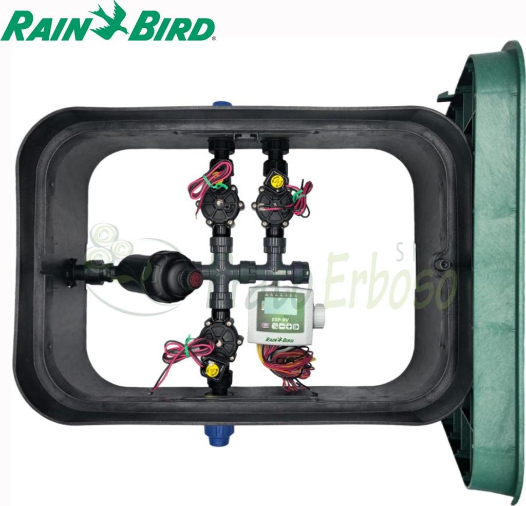 PA-DV-PF3 - 1" 3-Zonen-Ventilkasten mit Rain Bird Komponenten