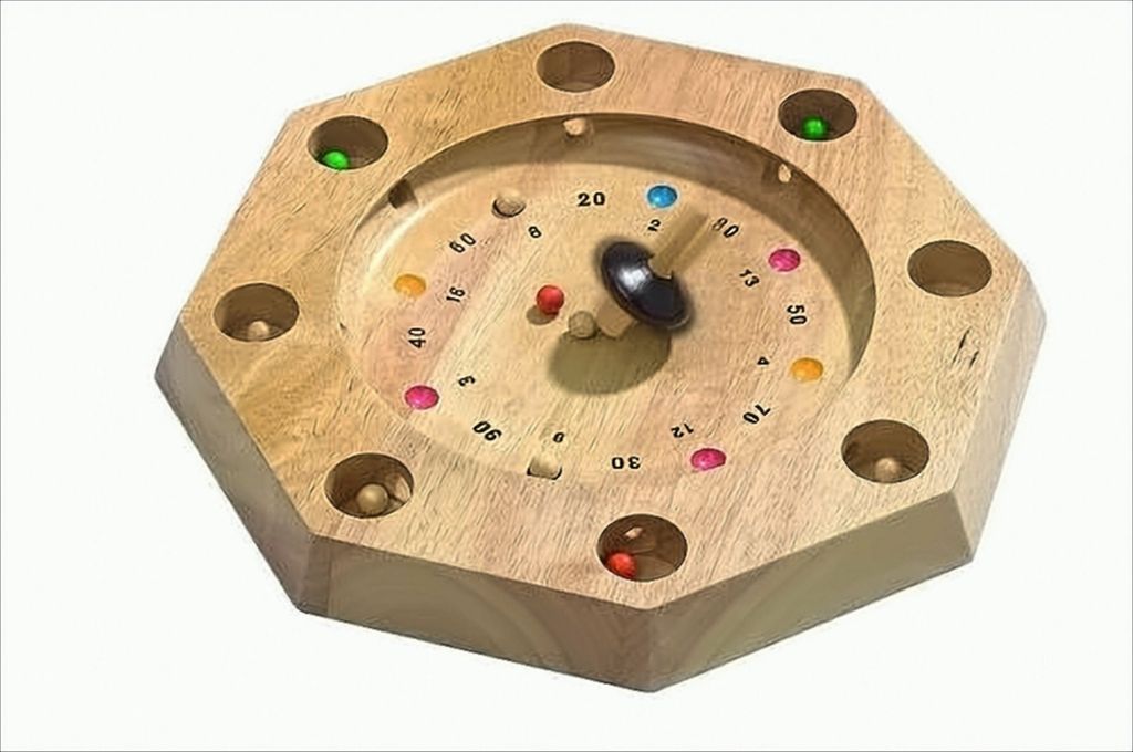 Philos 3116 - Tiroler Roulette, Octagon mit Kreisel