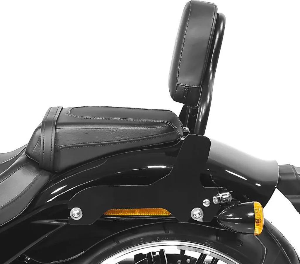 Sissy Bar Noir CSS Robuste avec Dossier pour Harley Breakout 18-25 - 3
