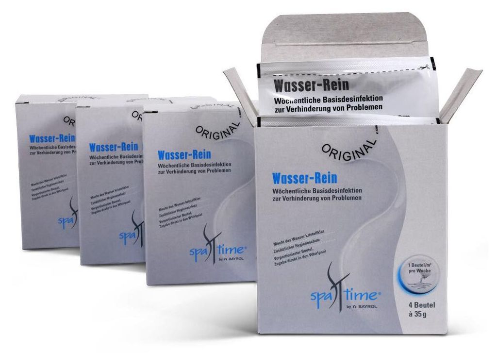 4x SpaTime Wasser-Rein 0,14 kg Produktbild 