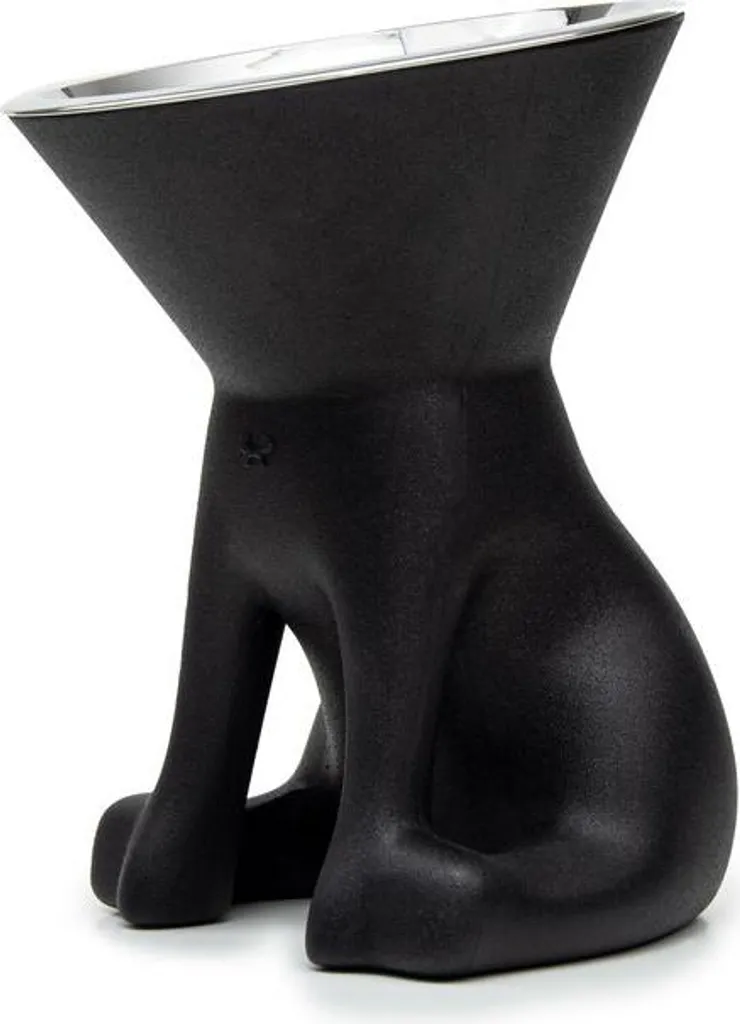 Ciotola Design United Pets Elisabeth Nero - Acciaio e Stile Moderno