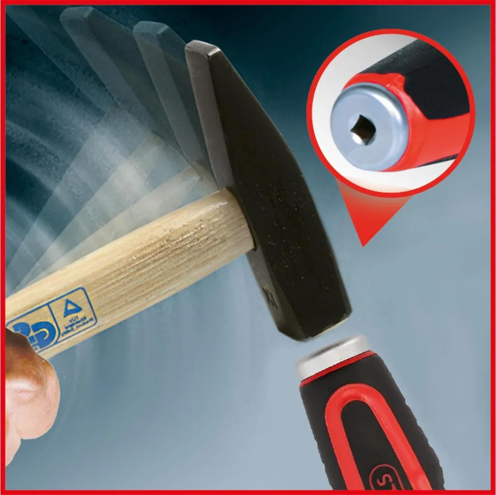 KS Tools 151.1150: Set 13 Giraviti con Lama Esagonale Passante - 7