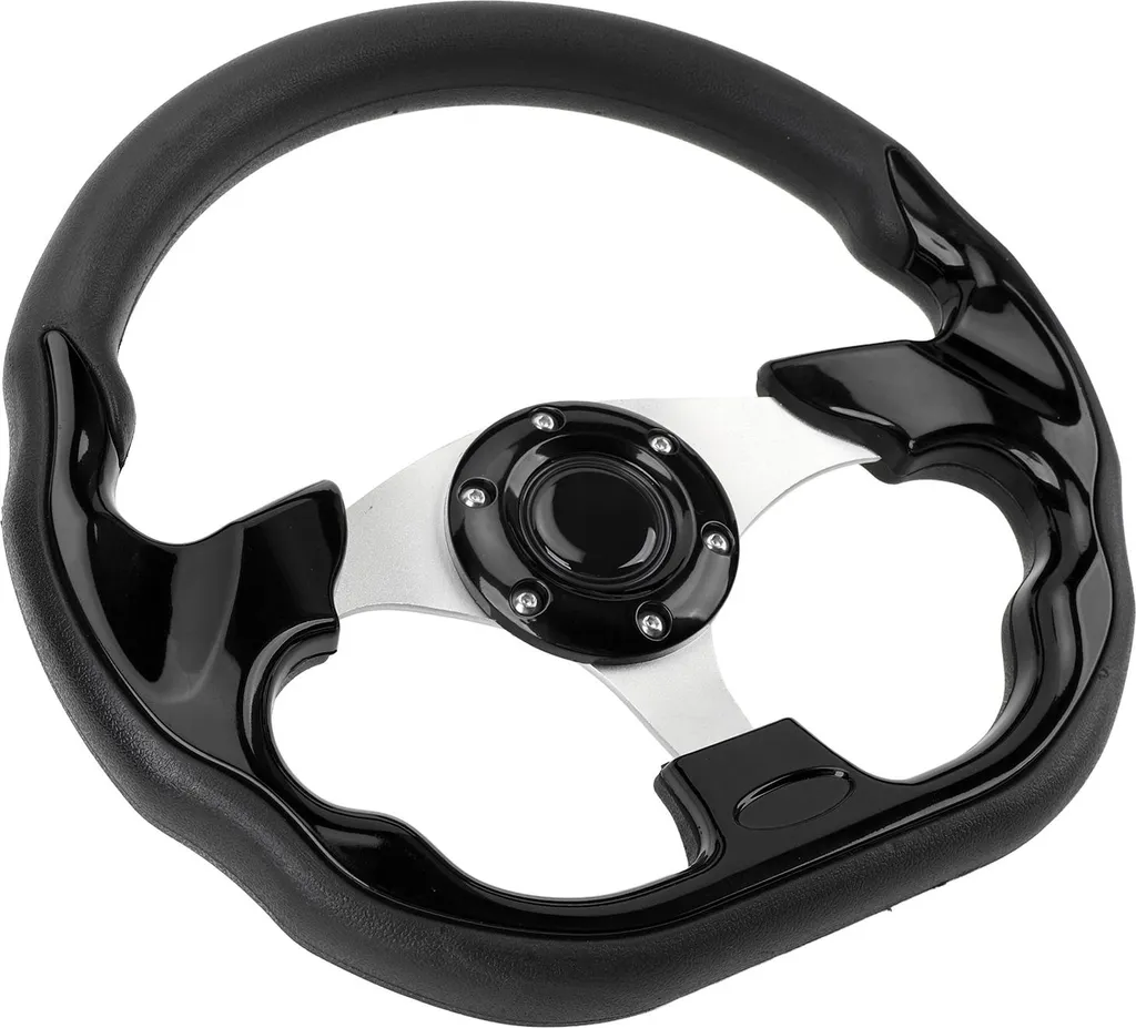 Volant sport 13 pouces en PU résistant aux chocs et prise en main