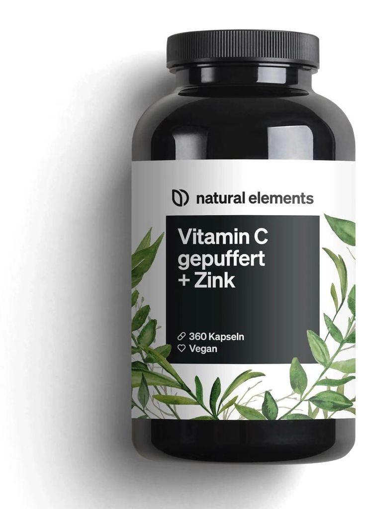 Vitamin C Gepuffert mit Zink Kapseln - 360  Kapseln_für 6 Produktbild 