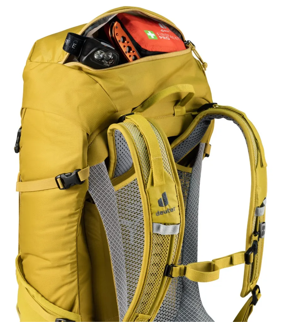 Sac à dos Deuter Futura 32 L - Finissez-en avec le dos mouillé en rando - 12