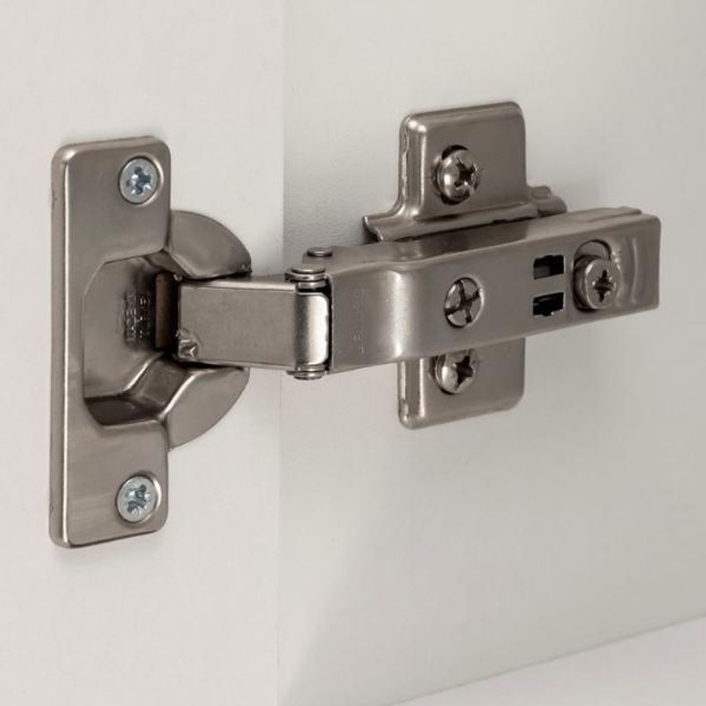 Oberschrank Ragnar 100cm mit 2 Türen - Hochglanz anthrazit