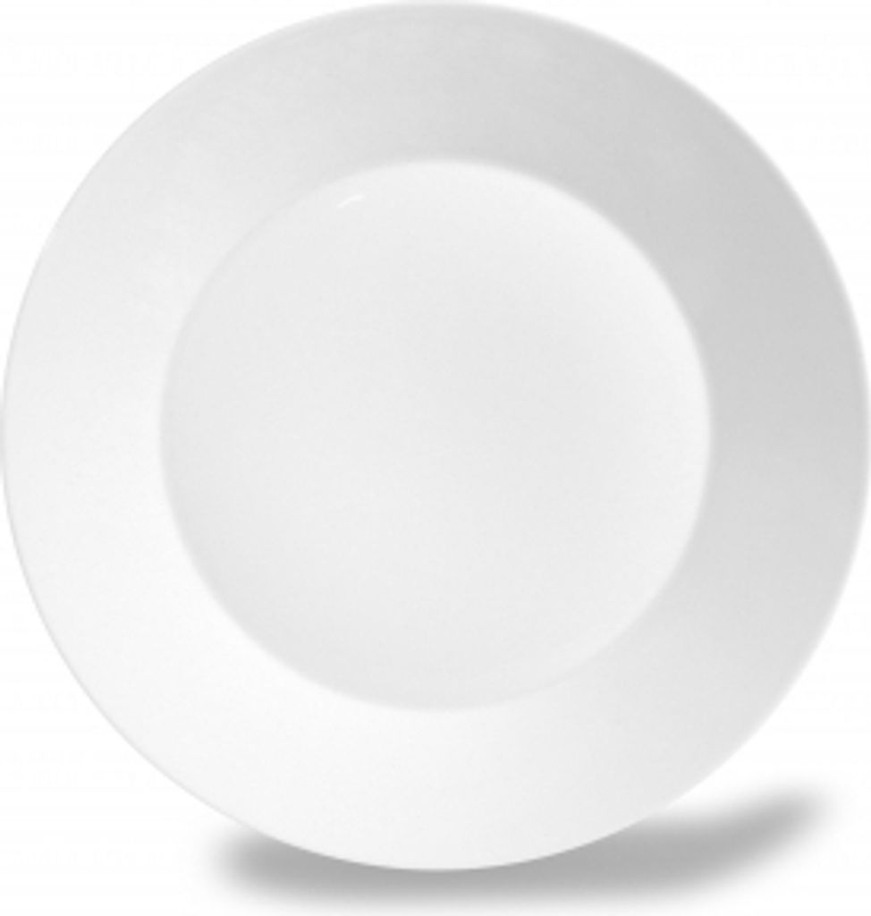 Thun 1794 Tom PR, flache Schale, weiß, 30 cm, tschechisches Porzellan, Thun