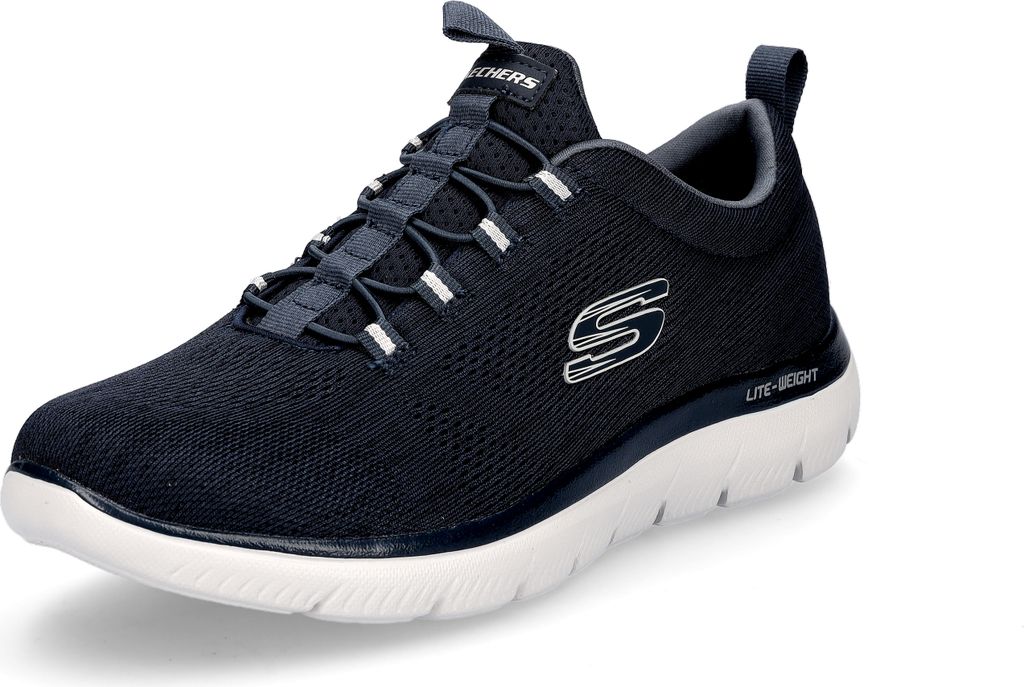 Skechers sneaker slip-on da uomo Summits Louvin navy Immagine del prodotto 