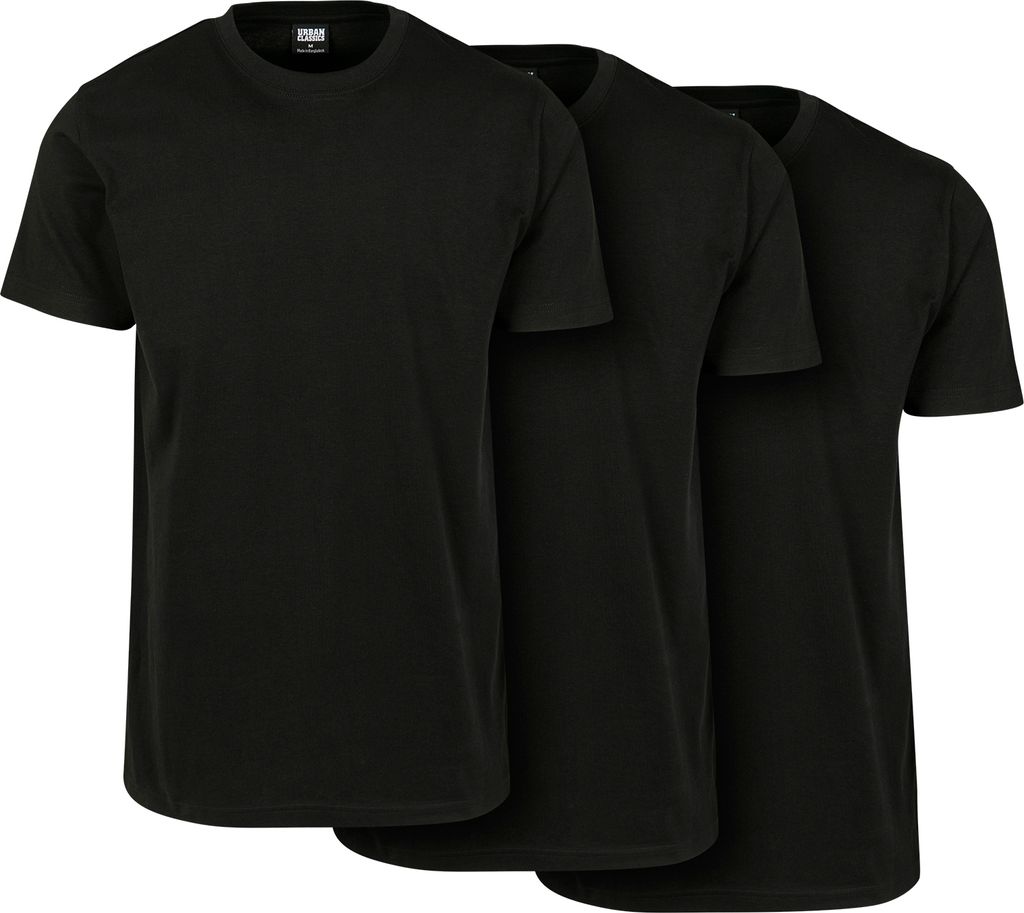 Urban Classics TB2684B | Basic Tee 3-Pack Herren T-Shirt - Produktbild 