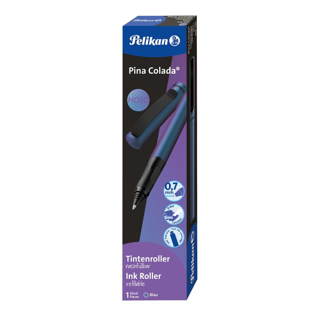 Pelikan Pina Colada Holo Penna stick a sfera Blu 1 pz Immagine del prodotto 