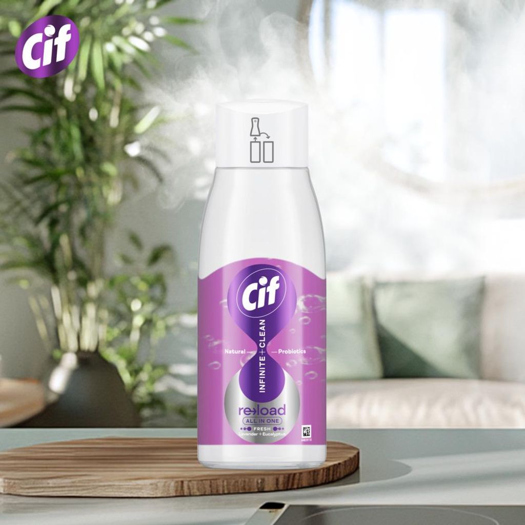 911163 CIF Nachfüllpackung Ref Frischer Lavendel & Produktbild 
